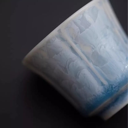 Blue Ice Crystalline Glaze 40ML Tasting Cup