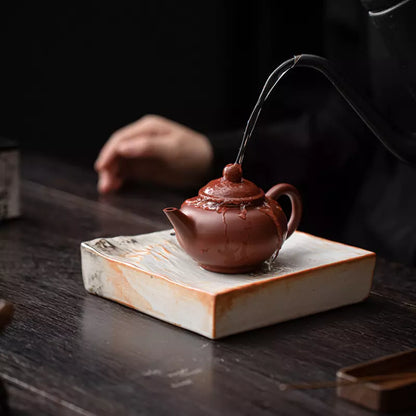 Shino Fired Teapot Tray